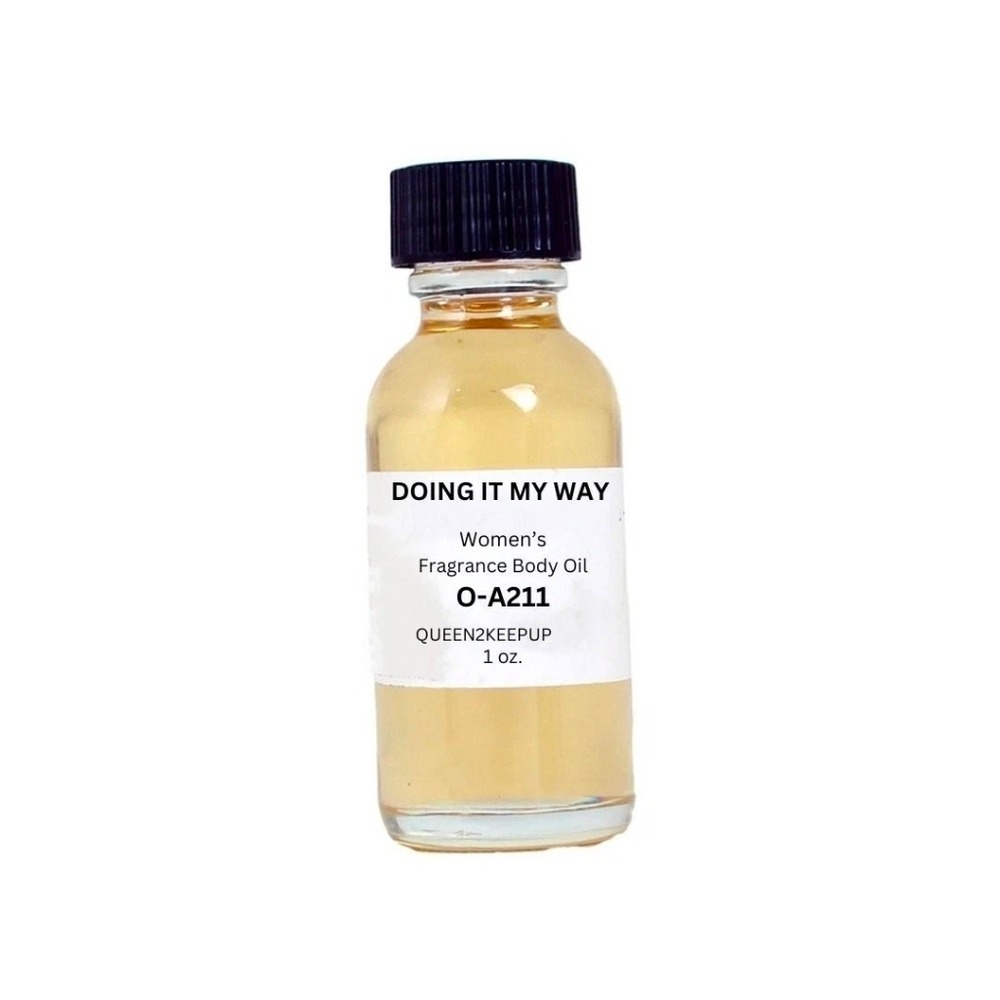 Doing It My Way (Women) Body Oil 1 oz Fragrance All Natural Scent